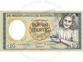 45 Gulden 2018 Netherlands UNC