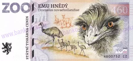 460 ZOO CHLEBY Emu hnědý