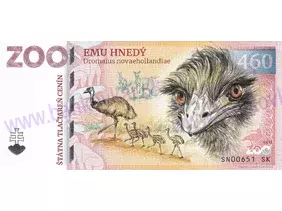 460 ZOO SPIŠSKÁ NOVÁ VES (Emu hnedý) 2026 460 ZOO SPIŠSKÁ NOVÁ VES (Emu hnedý) 2026