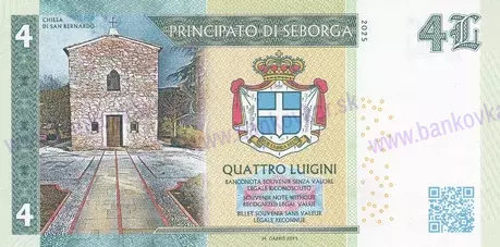 4 Luigini 2025 S.A.S Nina Principessa di Seborga