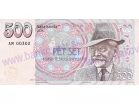 500 korun Československých (2025) Alfonz Mucha