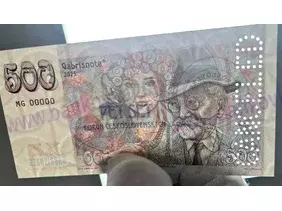 500 korun ČSR (2025) Alfonz Mucha CANCELED