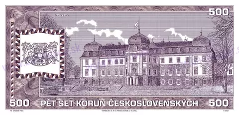 500 korun Emil Hácha2020