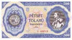 500 Tolarů Šlikovských (2020)