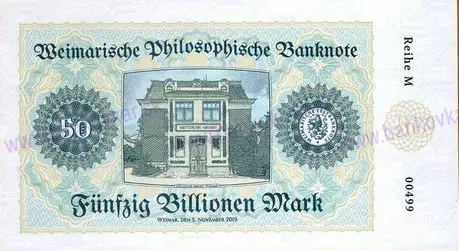 50 Billionen Mark 2019 Friedrich Nietzsche