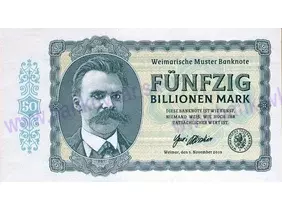 50 Billionen Mark Friedrich Nietzsche (2019)