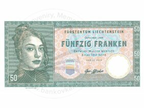 50 Franken Liechtenstein (2019)