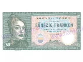 50 Franken Liechtenstein (2019)
