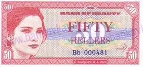 50 Hellers (2022) The Bank of Beauty