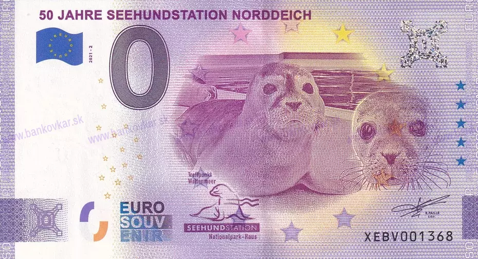 50 Jahre Seehundstation Norddeich XEBV 2021-2