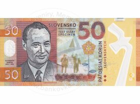 50 Korún Alexander Dubček (2018)