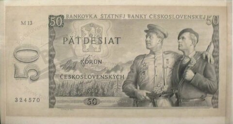 50 korún ČSR 1963 (reprint 2023)