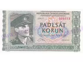 50 Korun Generál Heliodor Píka (2019)