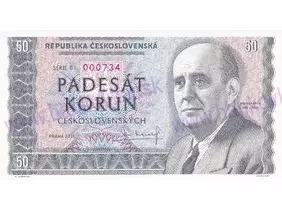 50 Korun Ján Masaryk (2019)