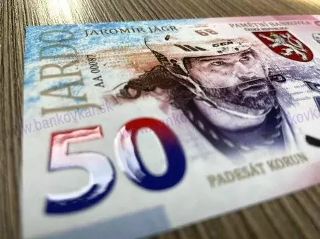 50 Korun Jaromír Jágr2022