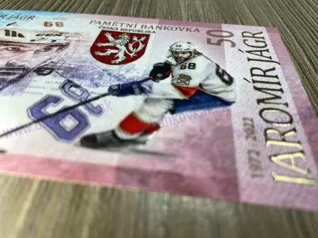 50 Korun Jaromír Jágr2022