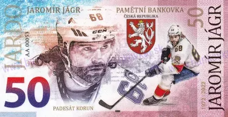 50 Korun Jaromír Jágr2022
