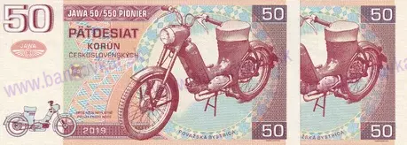 50 Korún Jawa 50/550 Pionier 2019 CANCELED