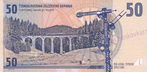 50 Korún Parný rušeň Škoda 556.0 2022