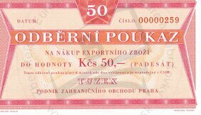 50 korun TUZEX (2022) bony