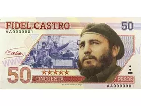 50 pesos Fidel Castro (2021)