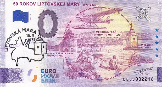 50 rokov LIPTOVSKEJ MARY EEDS 2025-2 autorská pečiatka