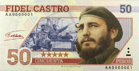 50 rubles Fidel Castro (2021)