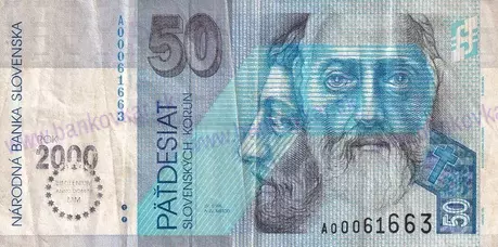 50 Sk 1993 BIMILÉNIUM 2000 stav 3