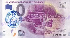 50.Výročie okupácie (EEAM 2018-1) pečiatka
