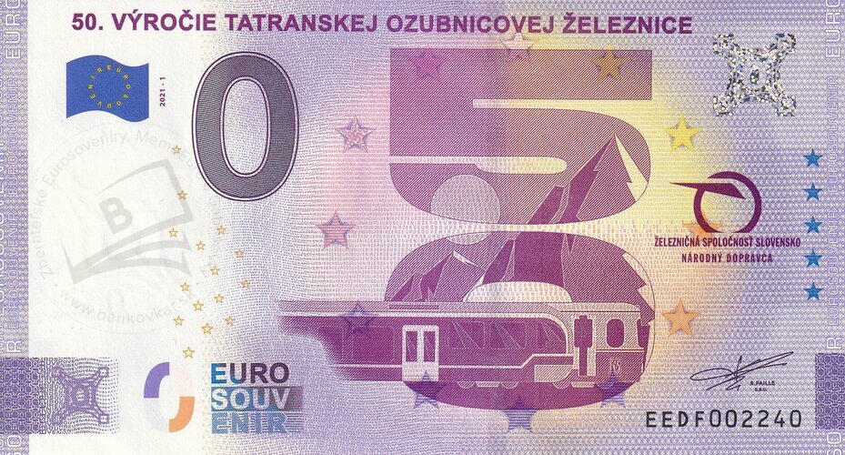 50.výročie Tatranskej Ozubnicovej Železnice EEDF 2021-1