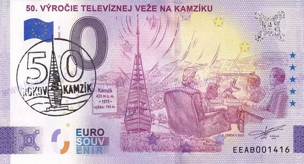 50.výročie tel.veže na KAMZÍKU EEAB 2025-11 peč.NUNOFI