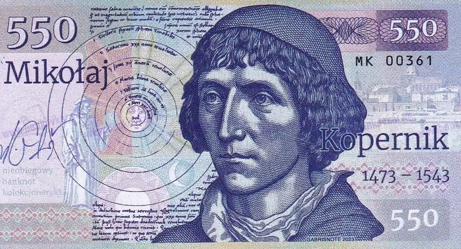 550 Mikolaj Koperník MAGNETKA