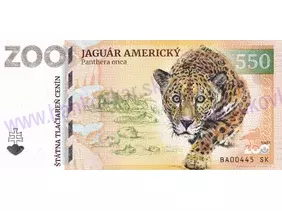 550 ZOO BRATISLAVA (Jaguár americký) 2026 550 ZOO BRATISLAVA (Jaguár americký) 2026