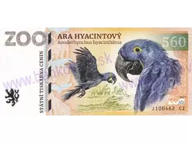 560 ZOO JIHLAVA (Ara hyacintový) 2026