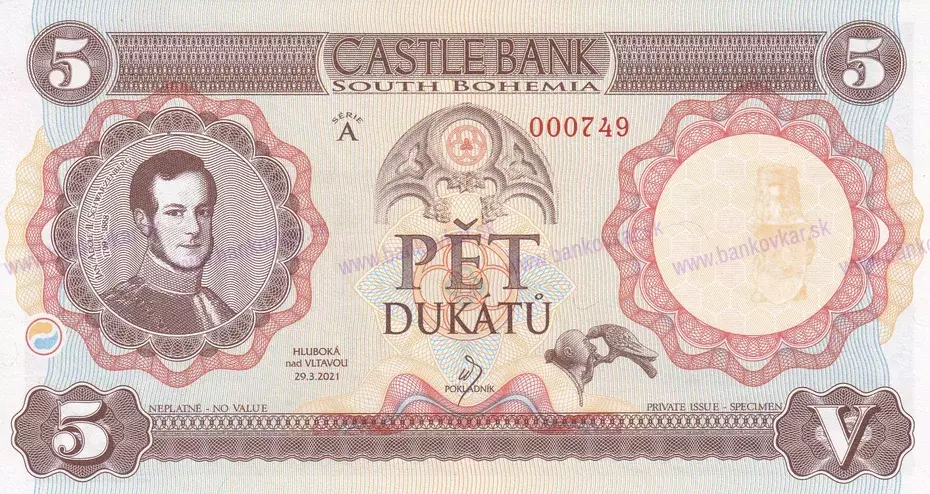 5 Dukátu Zámek Hluboká 2021