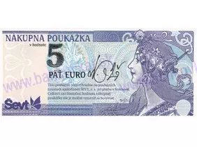 5 Euro nákupná poukážka Mucha
