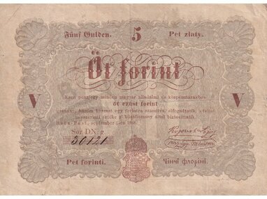 5 Forint 1848 (stav 3)
