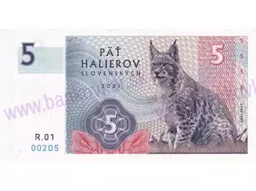 5 Halierov Slovenských Rys (2021)