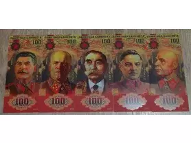5ks set 100 rubľov Marshals of Victory! (2019)