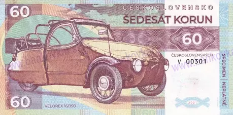 60 Korun Velorex 16/350 2021