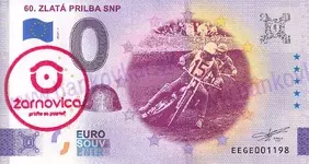 60. ZLATÁ PRILBA SNP (EEGE 2024-1) pečiatka Žarnovica