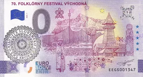 70. FF Východná EEGS 2025-1 aut. pečiatka kroje