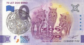 70 let ZOO Brno (CZBD 2023-1) pečiatka tiger