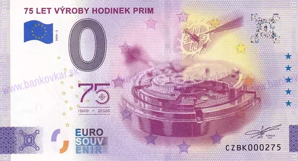75 let výroby hodinek PRIM CZBK 2024-2
