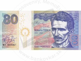 80 Nikola Tesla (2023) podpis M.Gábriš