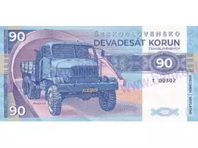 90 Korun Praga V3S (2021)