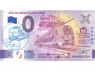 Ako sa menia vlaky ZSSK 2 (EEHG 2026-2) pečiatka elektr-lokomotíva