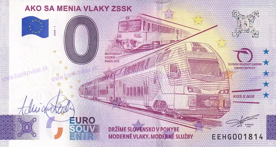 Ako sa menia vlaky ZSSK EEHG 2026-1