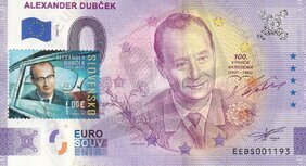 Alexander Dubček (EEBS 2021-3) známka