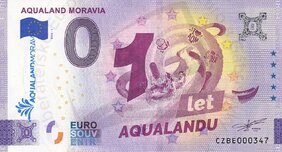 Aqualand Moravia (CZBE 2023-1) pečiatka